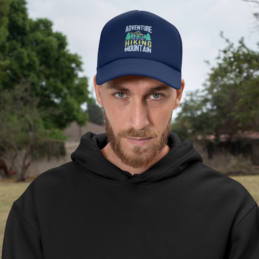 Adventure Has No Limit Embroidered Trucker Hat
